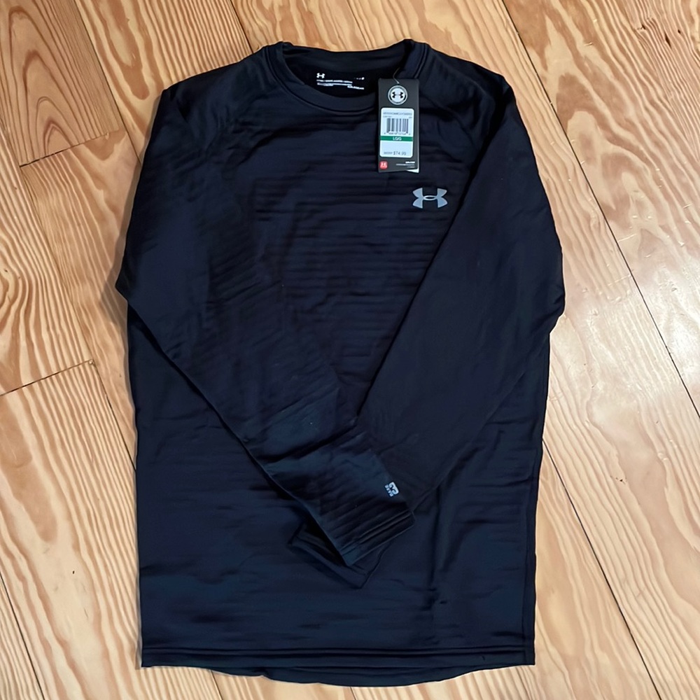 Under Armour Heavyweight Base Layer 3.0 in Black Size Large